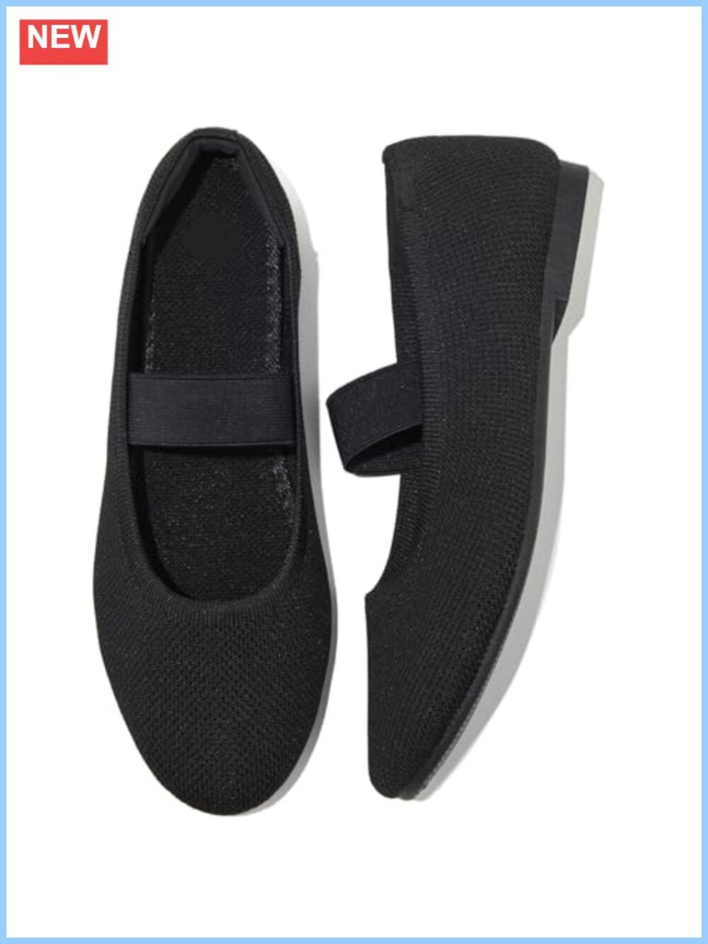 Women's Mary Jane Ballet Flats Slip on Dress Shoes